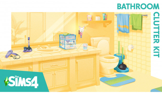 The Sims 4 Ванные принадлежности