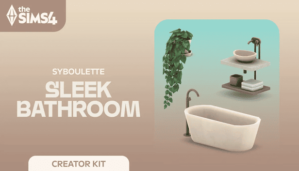 The Sims 4 Модная ванная — Комплект