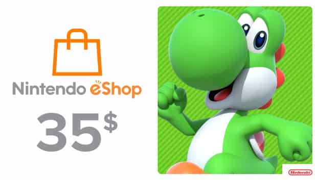 Nintendo eShop Card 35$
