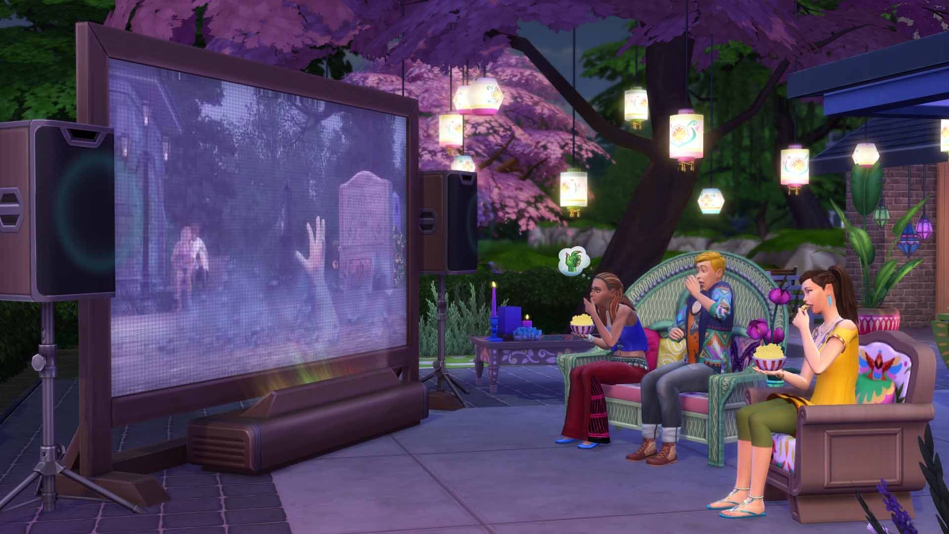 The Sims 4 Домашний кинотеатр — Каталог