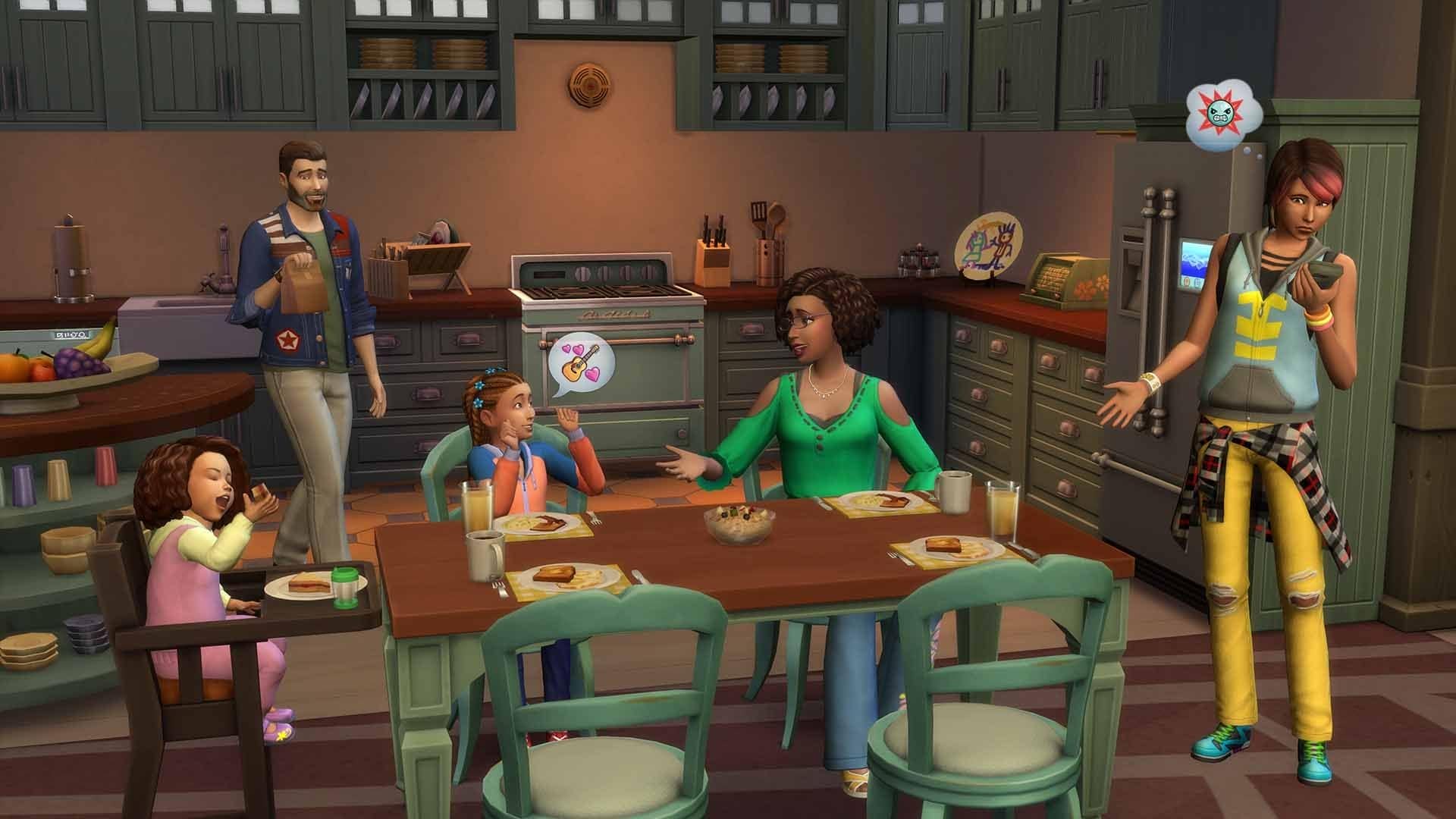 The Sims 4 Родители